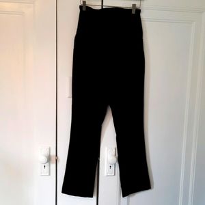 Black maternity dress pants